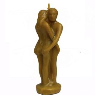 Vela Figura Miel Pareja Unión 170g.